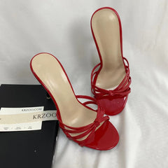 Slippers With A Large Bow