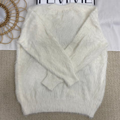 Personalized Letter Embroidered Sweater