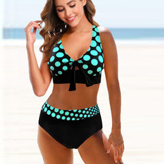 Plus Size Two Pieces Bikini Set Swimsuit Female Women Beachwear Swimwear Bathing Suit 5XL