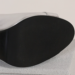 Women's PU Lace-up 10cm Silm Heel Rubber Sole Dance Boots JazDance Shoes