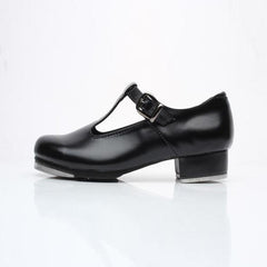 Women's Black 3cm Heel Tap Shoes Dance Shoes
