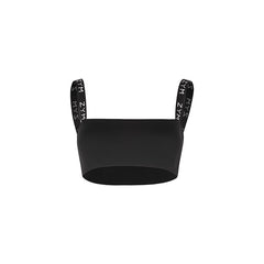 Girls Black Sleeveless Dance Practice Tops Dancewear