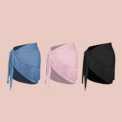 Girls Tassel Swing Dance Srts Practice Dancewear