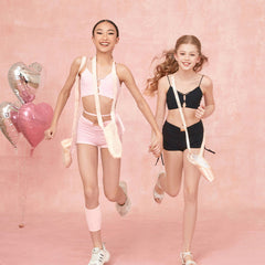 Girls Mid-rise Shorts Pants Latin Dance Pants Latin Dance Wear