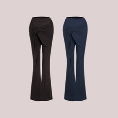 Girls Latin Dance Practice Pants High Waist Dance Pants