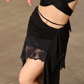 Women's Black Latin Dance Srt Training Performance Srts Dance Wear