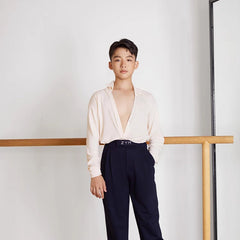 Boy's Long-sleeved Dance Practice Tops Dancewear