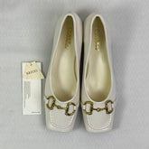 Versatile mid-heel thick-soled square-toe shoes
