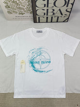 Large Compass Print Loose T-Shirt