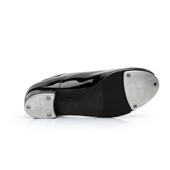 Women's Black 3cm Heel Lace-up Tap Shoes Dance Shoes