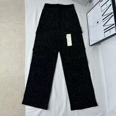 High-Waisted Starry Sky Jeans