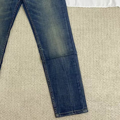 Vintage-Style Distressed Jeans