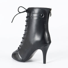 Women's Rubber Sole Customized Heel Dance Heels DanceBoots Salsa JazDance Shoes