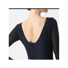 YUN Customisable-Women's Navy DiamonBallroom WaltModern Dance Dresses Dancewear