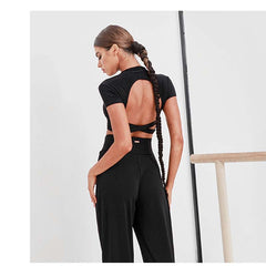 Women's Lace-Up Top DanceWear Dance Tops