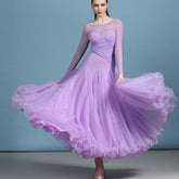 Women's Modern Dance Dress Ballroom Dance Dress Performance Swing Dress