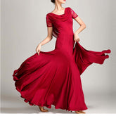 Women's Modern Dance Costume Ballroom Dance costume Big Swing Dress