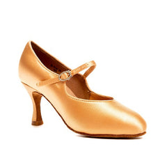 Women's Satin Customized Heel Modern Dance Shoes Ballroom Dance Shoes