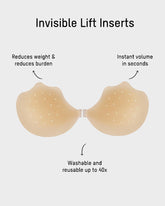 Breathable Silicone Self-Adhesive Invisible Bra (2 Pack)