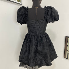 Luxury Puff Sleeve Dress