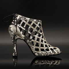 Women's PU Customized Heel Dance Boots Salsa Shoes JazDance Heel Dance Shoes