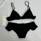 Bikini swimsuit, solid color bikini set