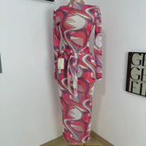 Slimming Body-Hugging Mesh Dress