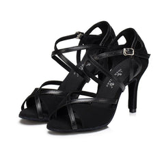 Women's Sude Customized Heel Latin Shoes/Ballroom Dance Shoes