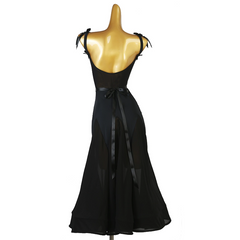 Customisable-Women's Sleeveless Modern Dance Performance Dress Ballroom Dance Dress