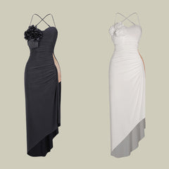 Women's Sleeveless Backless Dance Dress DanceWear Training Performance Dress