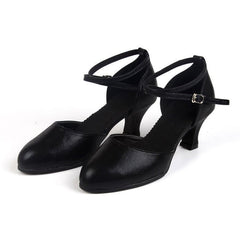 Women's Leatherette Rubber Sole 3.5cm/5.5cm Heels Modern Shoes Ballroom Dance Shoes