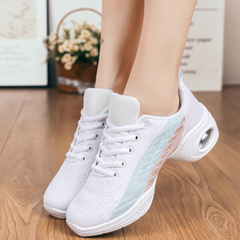 Women's Mesh JazShoes Lace-up Dance Sneakers
