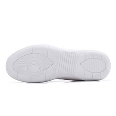 Women's White Mesh JazShoes Lace-up Dance Sneakers