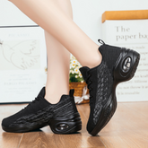 Women's Mesh JazShoes Lace-up Dance Sneakers
