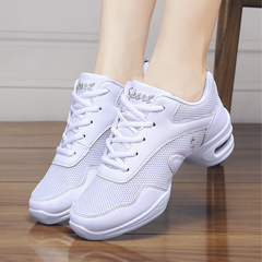 Women's Mesh JazShoes Lace-up Dance Sneakers