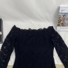 Lace Off-The-Shoulder Dress
