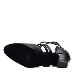 Women's Microfiber Leather 5cm Heels Character Dance Shoes Ballroom Dance Shoes