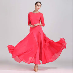 Women's Practice Dress Performance Dress Modern Dress Ballroom Dance Dress