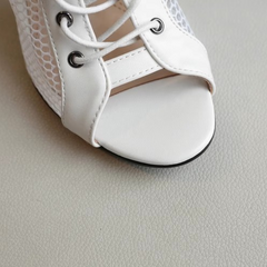 Women's Customized Heel Leatherette Rubber Heels Dance Boots JazStreet Sole Dance Shoes