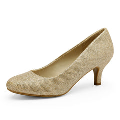 Bridal Low Heel Pump Shoes