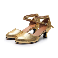 Women's Leatherette Rubber Sole 3.5cm/5.5cm Heels Modern Shoes Ballroom Dance Shoes
