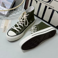 Retro casual canvas shoes