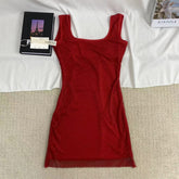Strappy Backless Bodycon Dress