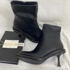 Platform Boots With Side Zippers
