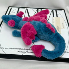 Plush snow dragon figurine of Sky Dragon