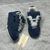 Leather platform casual sneakers