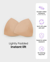 Double-Sided Adhesive Invisible Lift Inserts (2 Pairs)