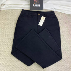 Slim straight-leg jeans