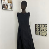 Hepburn Style Sleeveless Dress