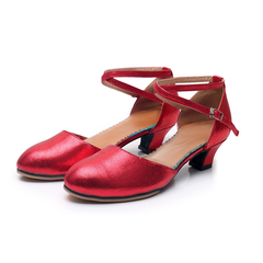 Women's Leatherette Rubber Sole 3.5cm/5.5cm Heels Modern Shoes Ballroom Dance Shoes